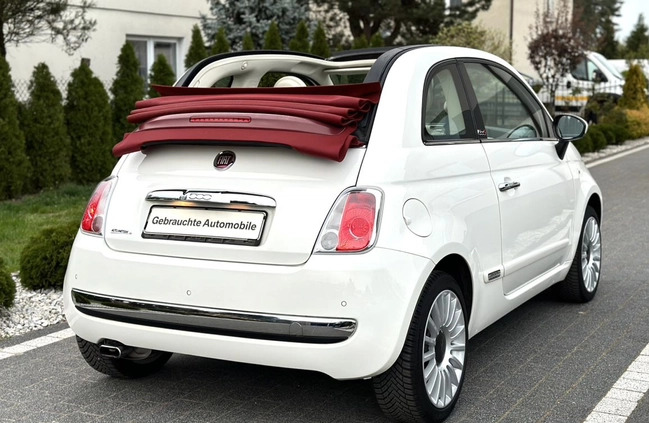 Fiat 500 cena 35900 przebieg: 107000, rok produkcji 2015 z Twardogóra małe 742